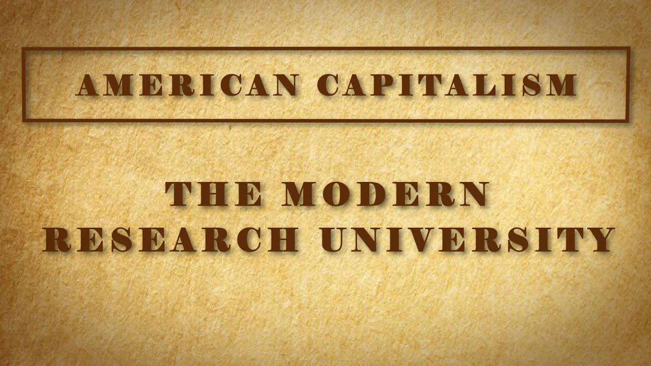 The Modern Research University