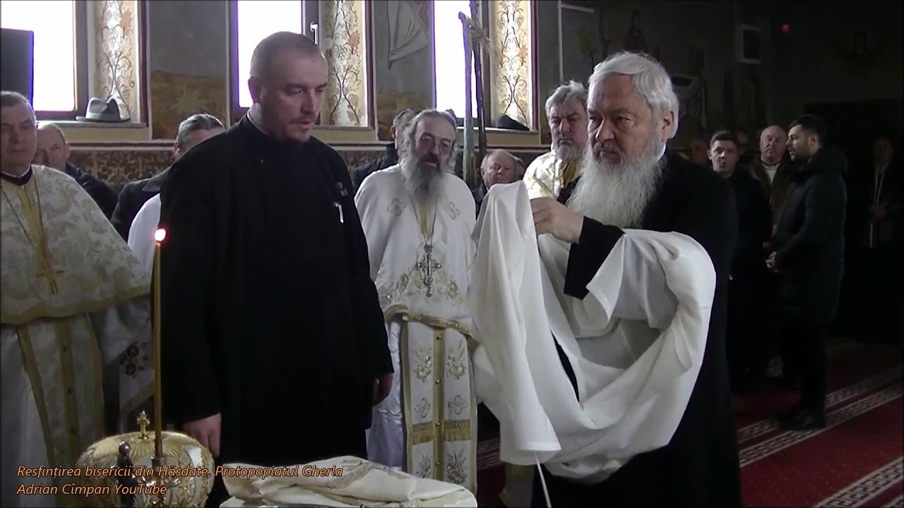 Resfințirea bisericii din Hășdate, Protopopiatul Gherla