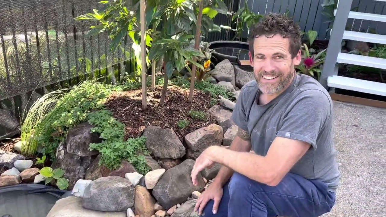 Creating natural waterfall with stream
