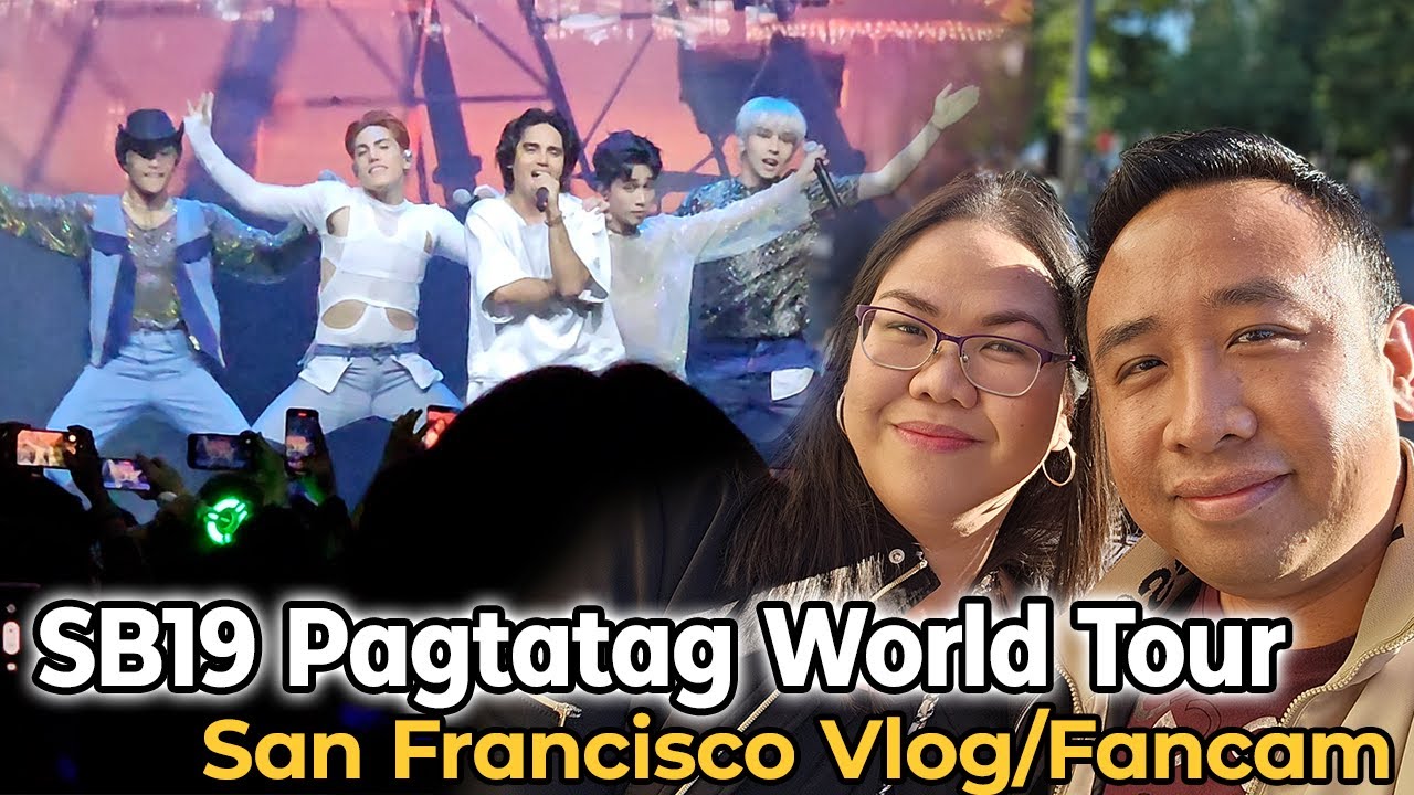 SB19 Pagtatag World Tour 2023 - San Francisco - VLOG/FanCam Experience | Xynx Vlogs