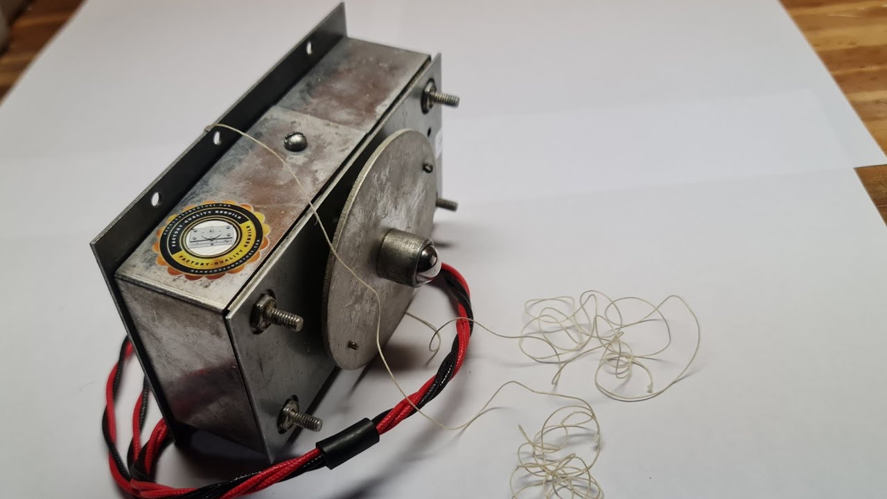 Rebuilt Run-Motors For Hammond Tonewheel Generators - Now Available
