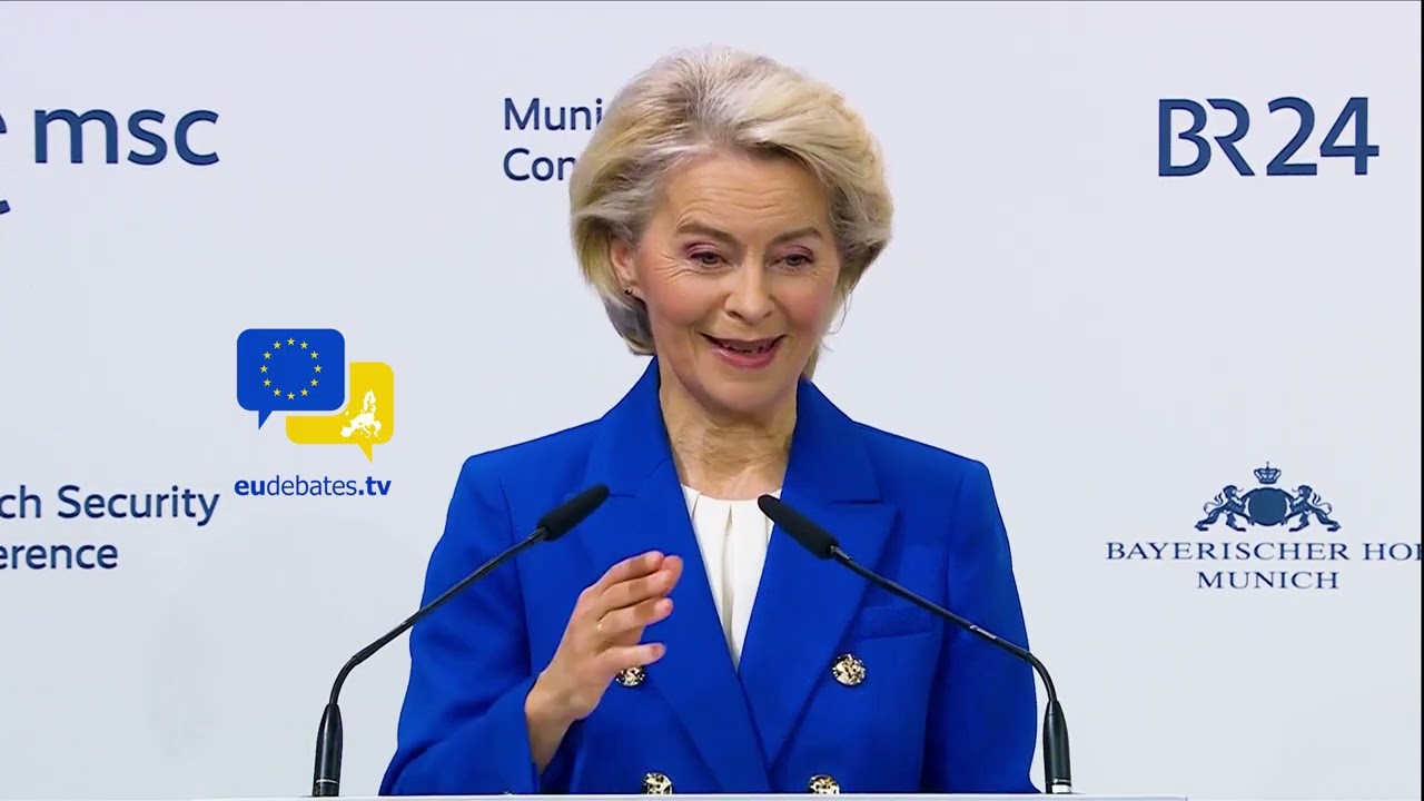 EU Must Become Independent! Von der Leyen&rsquo;s Powerful Munich Warning: Peace & Freedom Are at Stake!