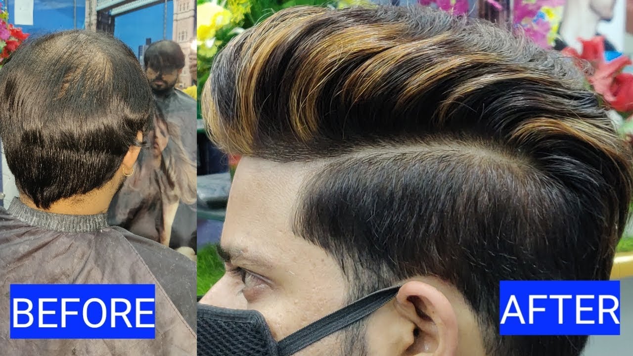 Full process highlighted non surgical hair replacement, call us 📲9650914665, for more info at whtsp