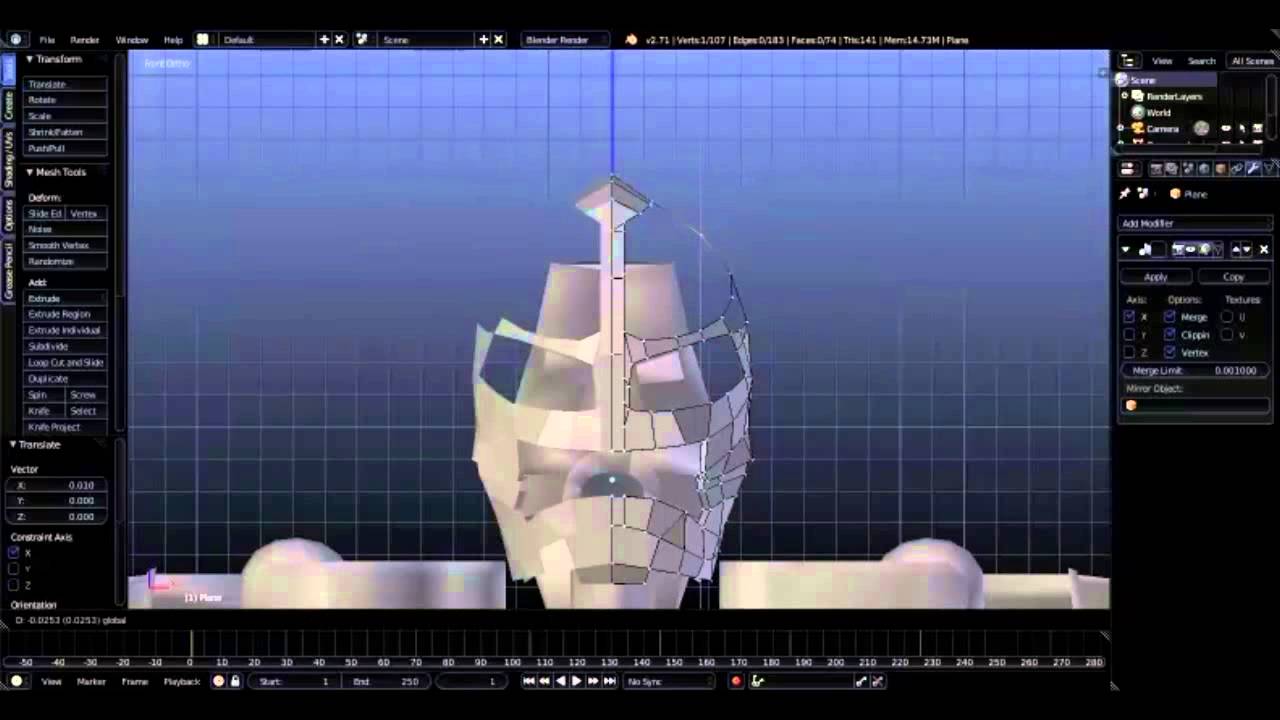 Non organic Kanohi Suletu speed-model