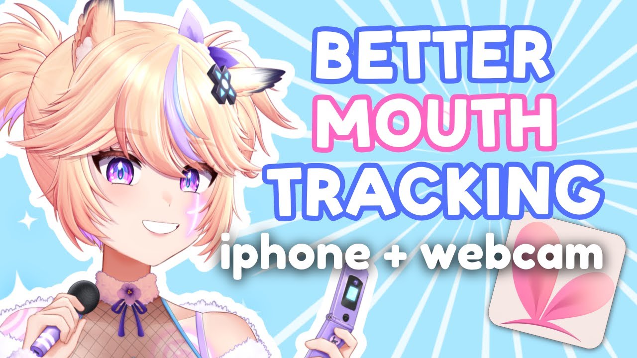 BETTER Mouth Tracking in VTube Studio (iPhone 10+ AND Webcam!)