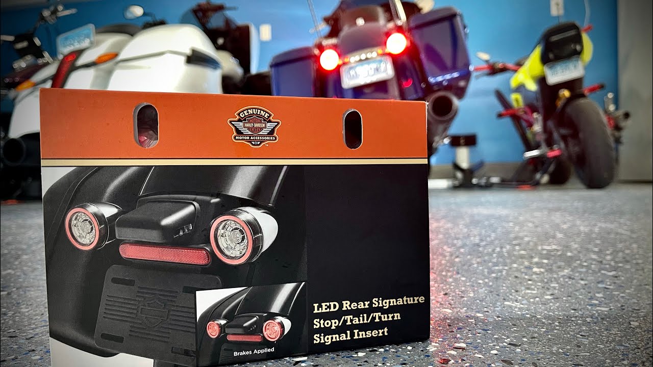Harley Davidson Rear Signature LED Turn Signal Inserts - Competition for Custom Dynamics ???