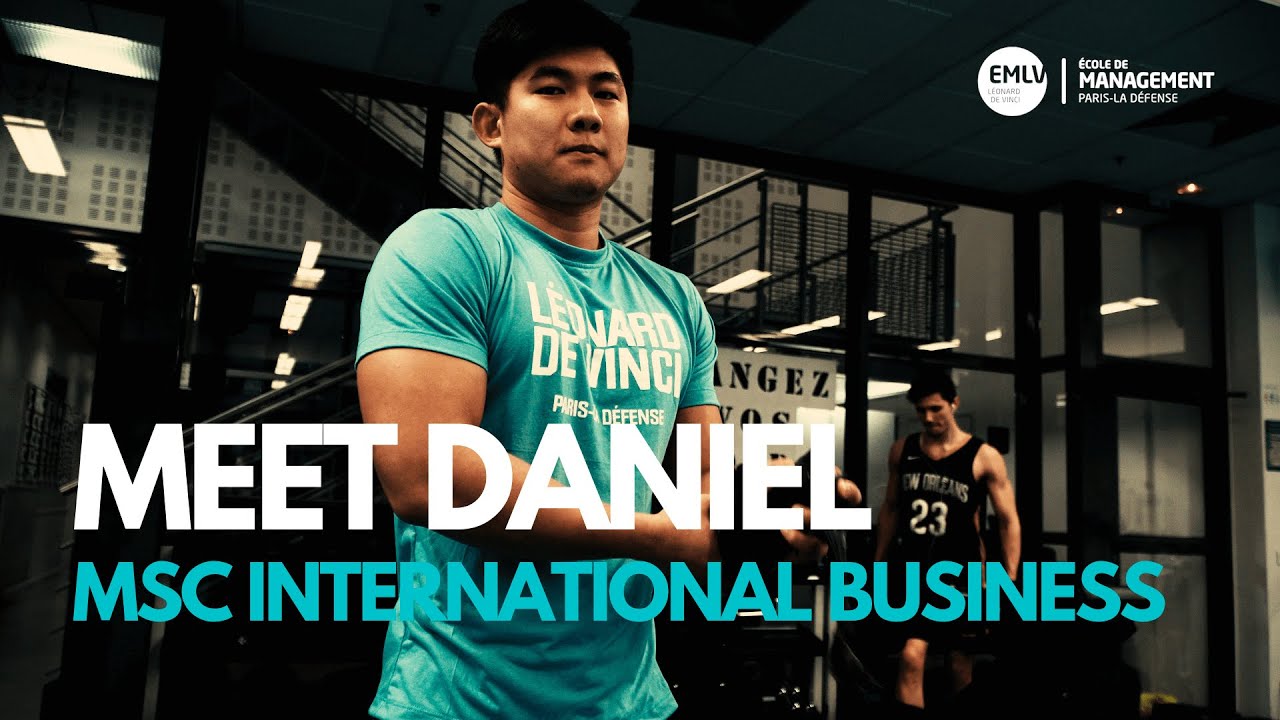 Meet Daniel, MSc International Business student at EMLV Paris