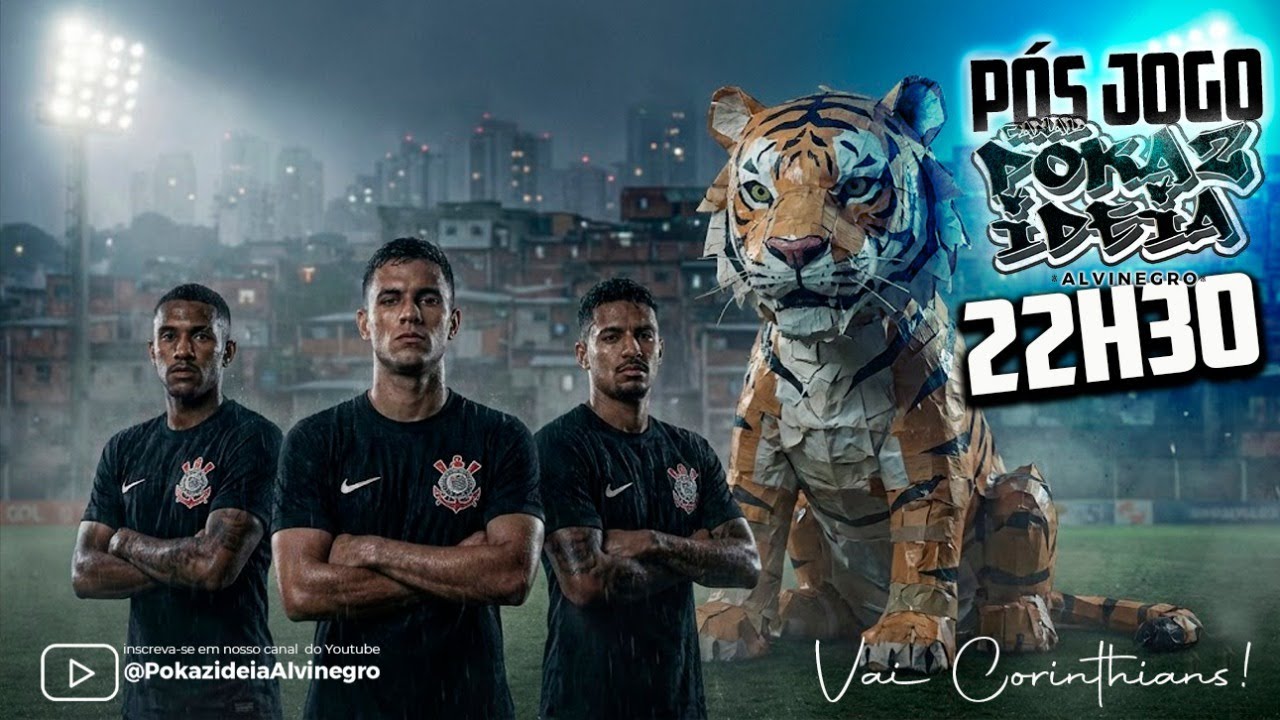 PÓS-JOGO AO VIVO | Corinthians x São Bernardo FC 🐯📊 | FUTEBOL RAIZ x TIME-EMPRESA