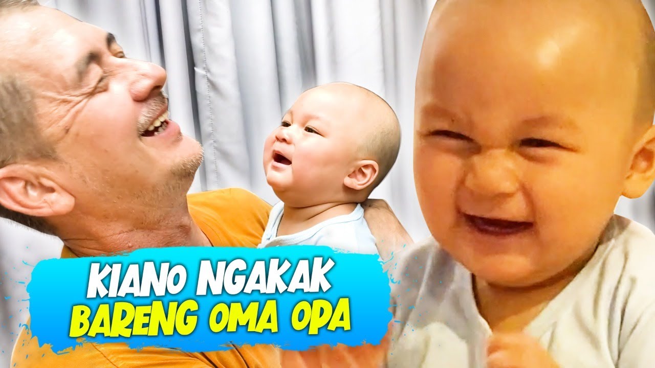 KIANO MAIN BARENG OPA, LUCU BANGET🤗😇😇!!!