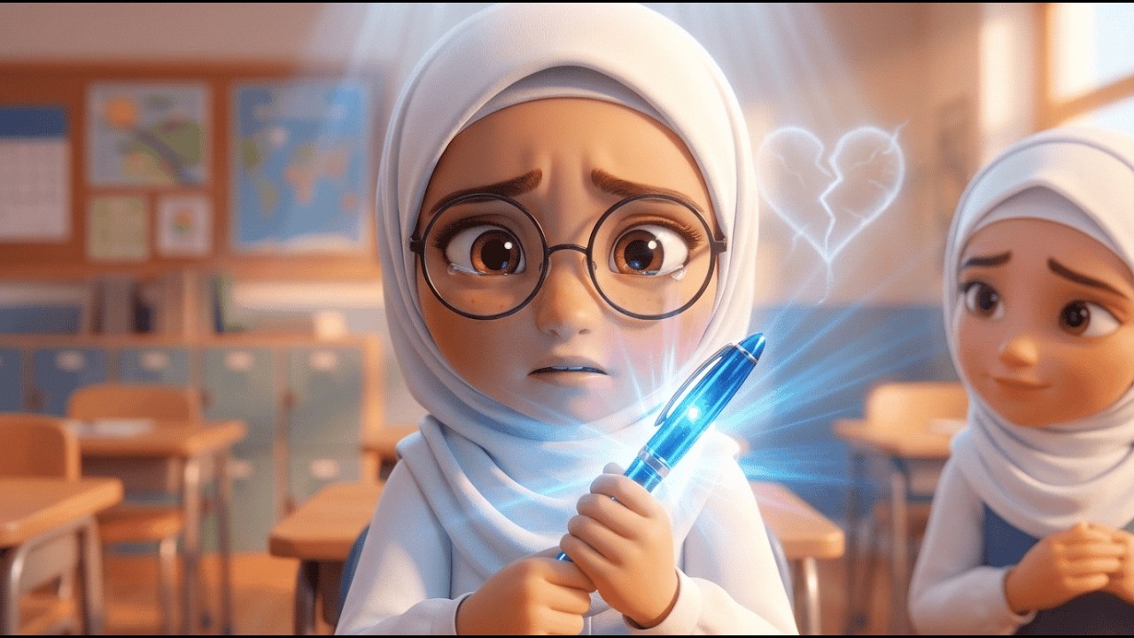صندوق الحكايات: الحلقة الثانية: القلم الأزرق والأمانة