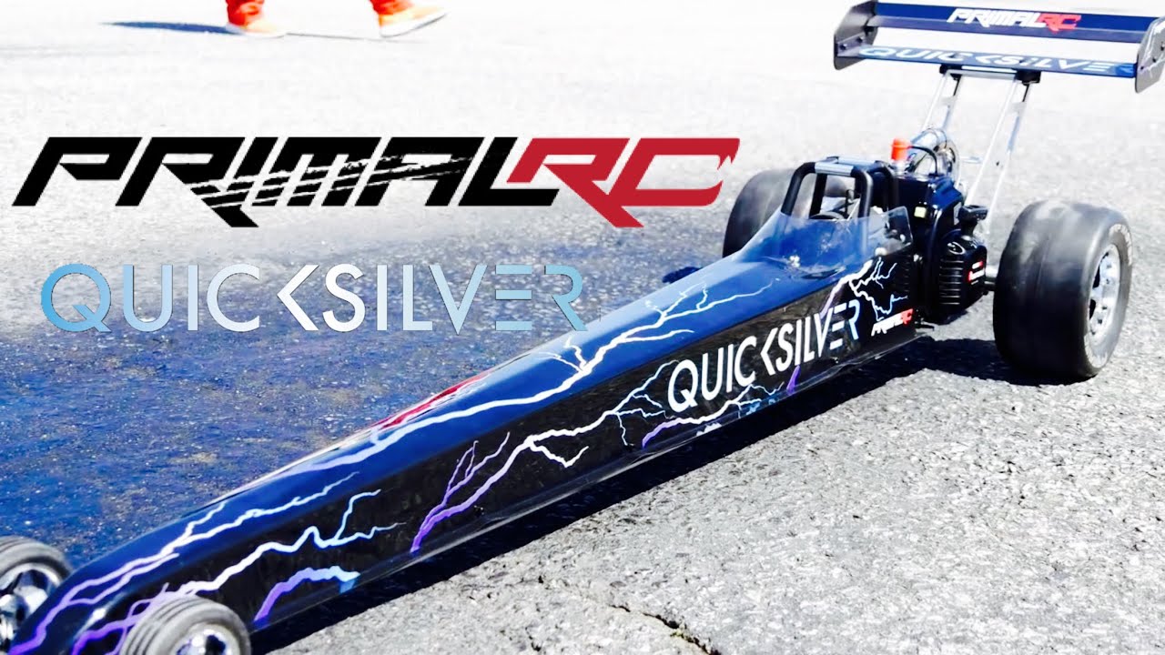 PRIMAL RC QUICKSILVER RTR 1/5TH RC DRAGSTER