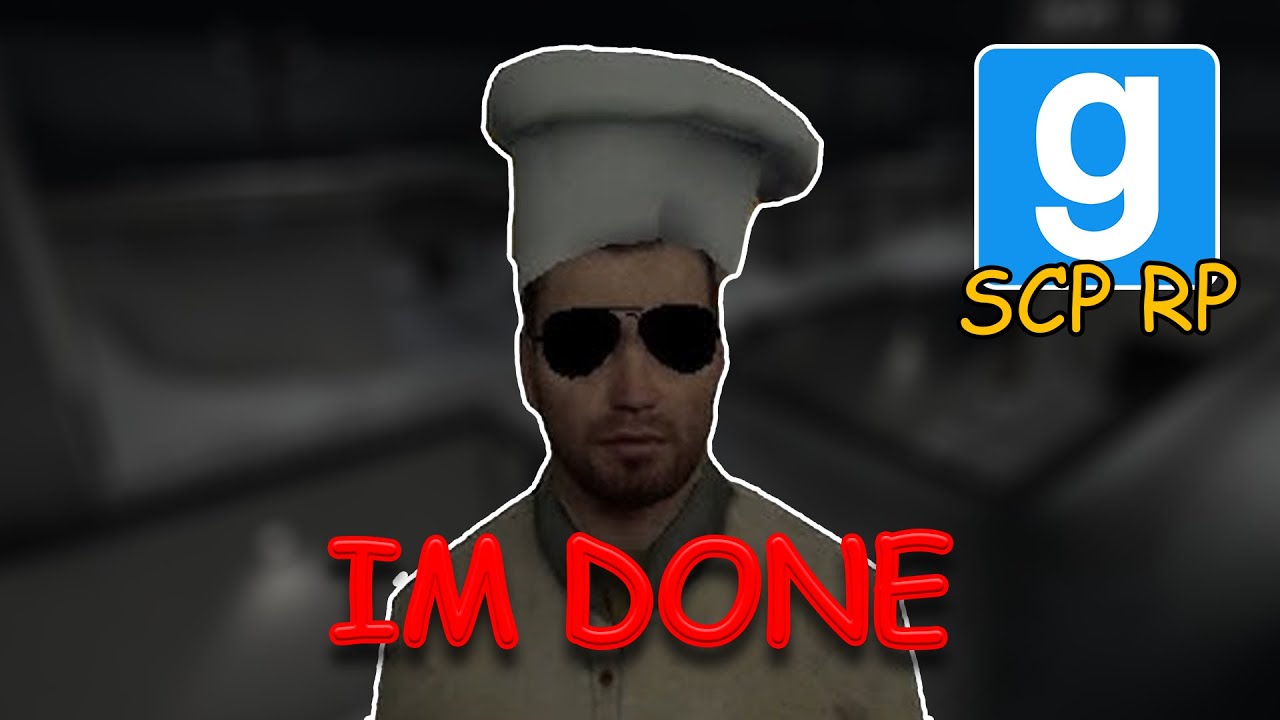 Im Done With SCP RP (Civil Atleast)