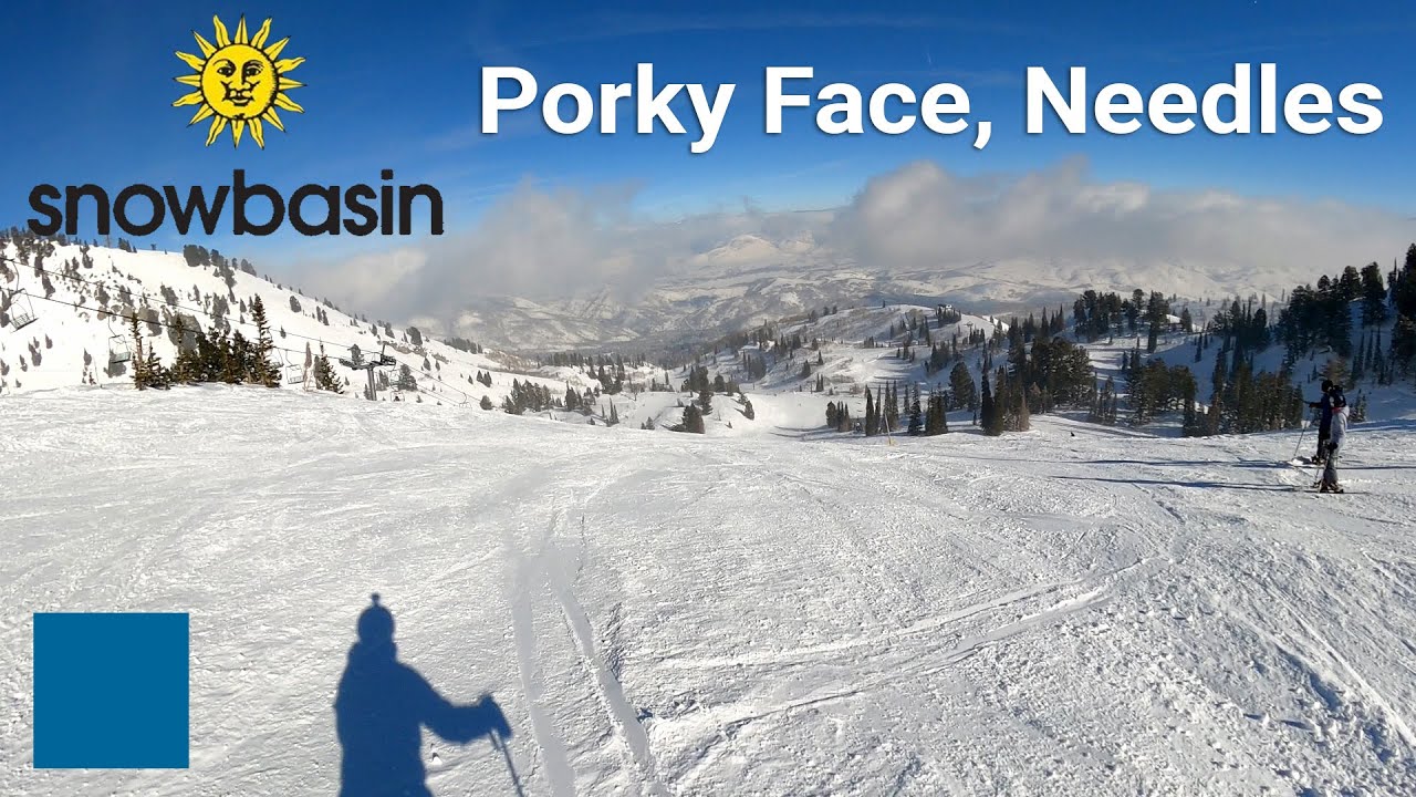 Snowbasin - Porky Face to Needles Run