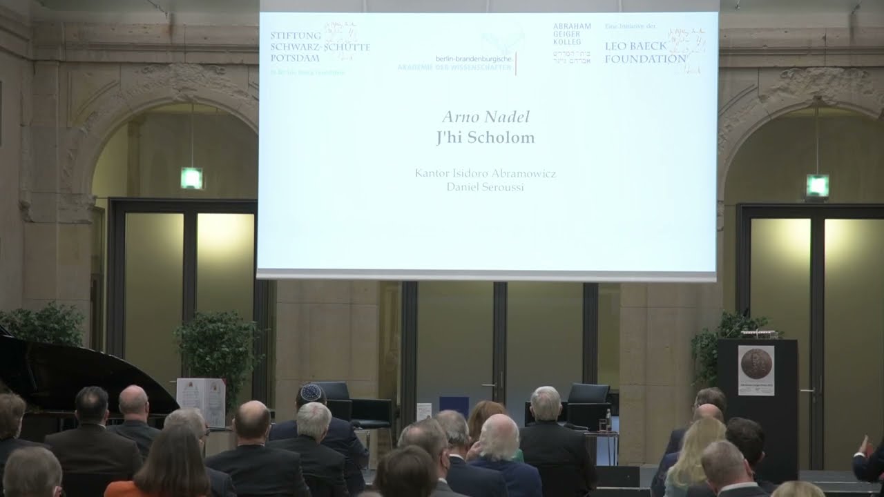 Verleihung des Abraham-Geiger-Preises 2022 an S.E. Erzbischof Jean-Claude Kardinal Hollerich SJ