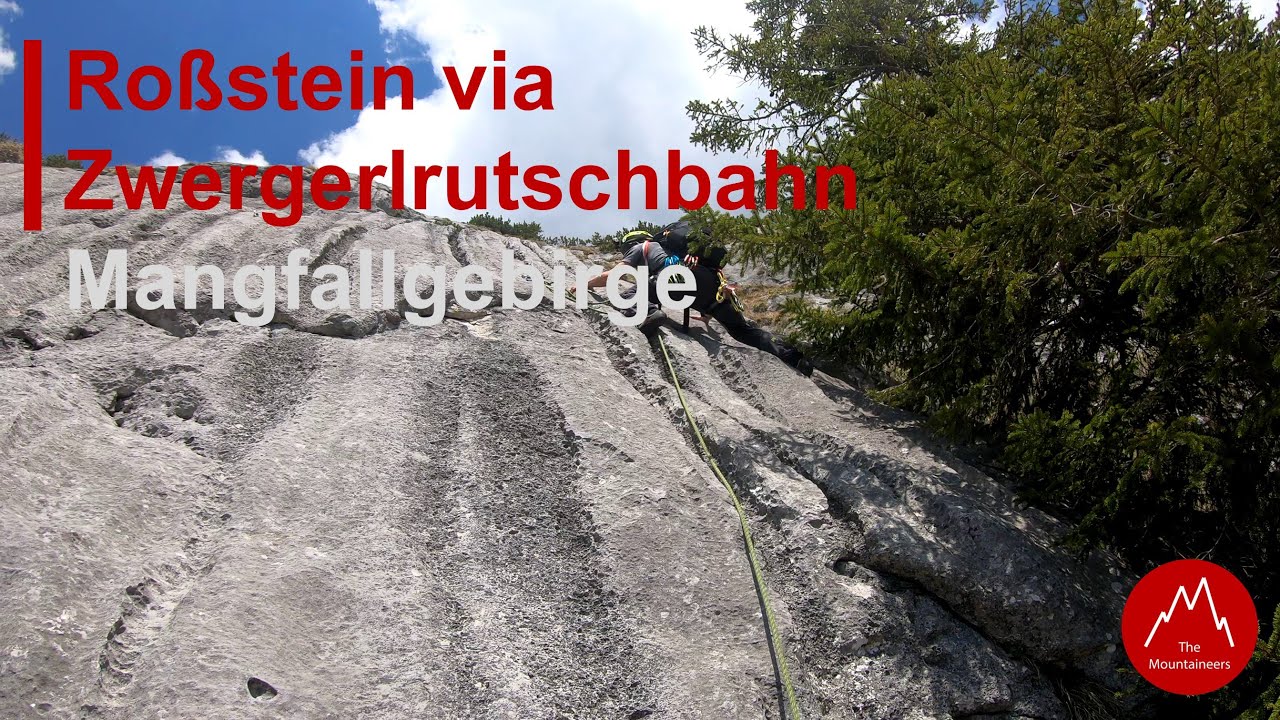 Klettertour auf den Roßstein via Zwergerlrutschbahn | Mangfallgebirge