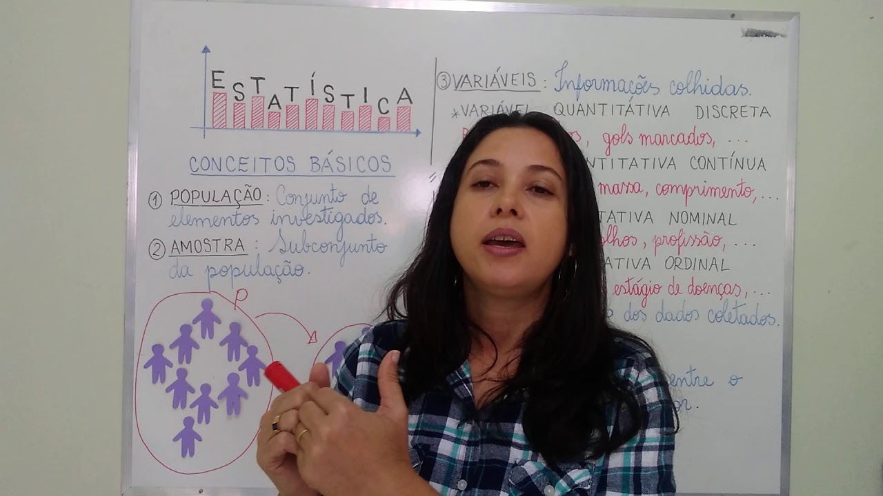 Introdu&ccedil;&atilde;o a Estat&iacute;stica e seus conceitos b&aacute;sicos.