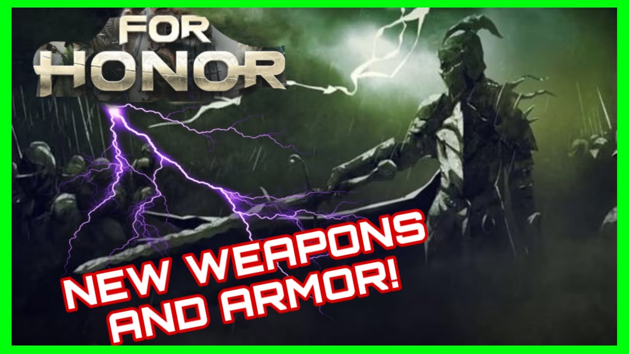 For Honor: Year 4 Season 2 Tyranny All Weapon Sets and Armor