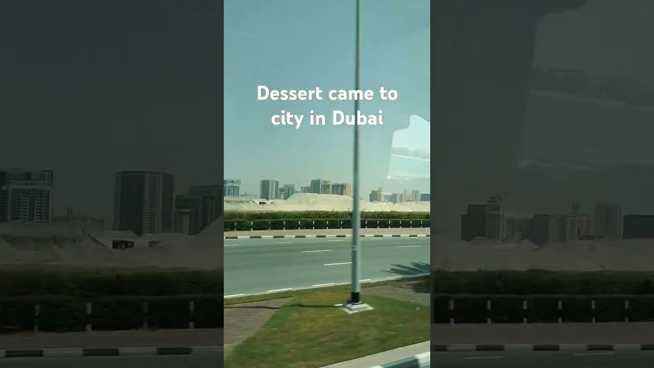 Dessert came to City in Dubai #dubai #dubailife #lovedubai #dubaicity #dubaivlog