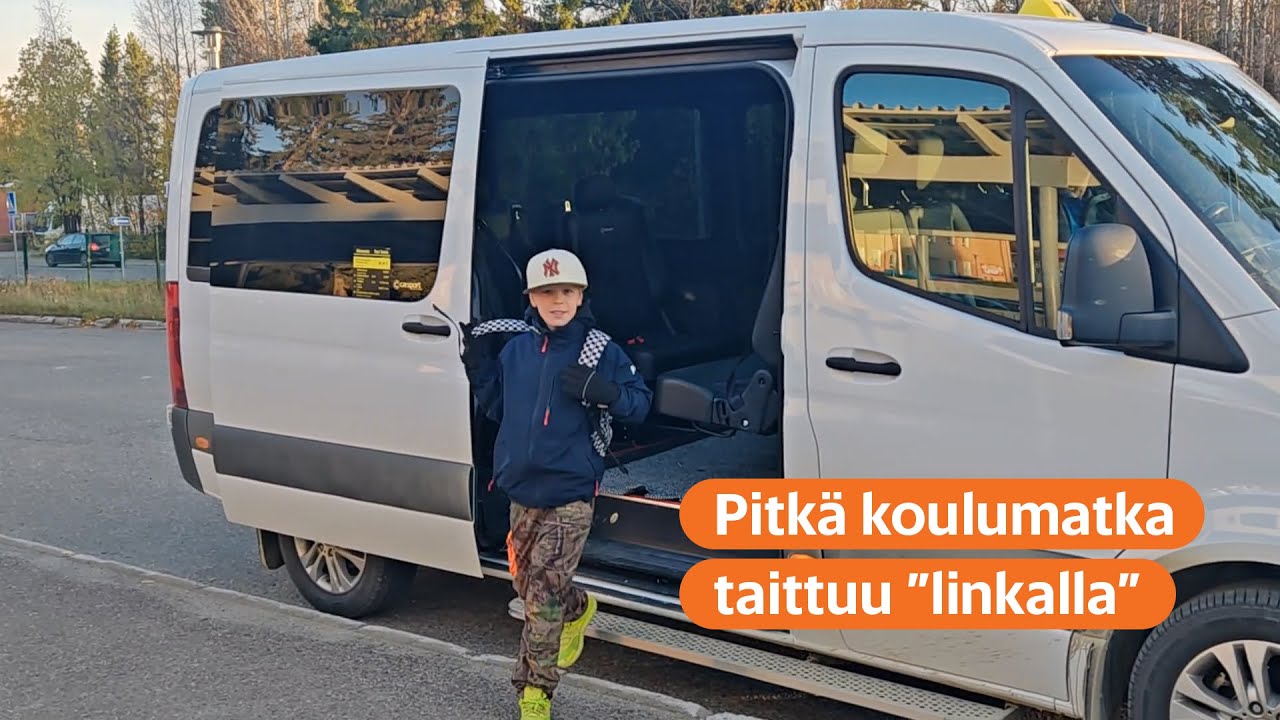 Senja ja Kalle kertovat pitkästä koulumatkasta