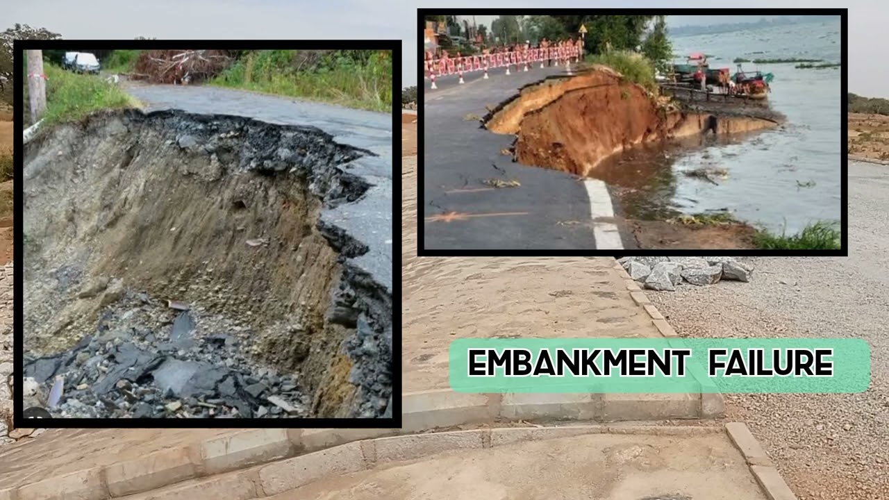 Stone Pitching of Embankment
