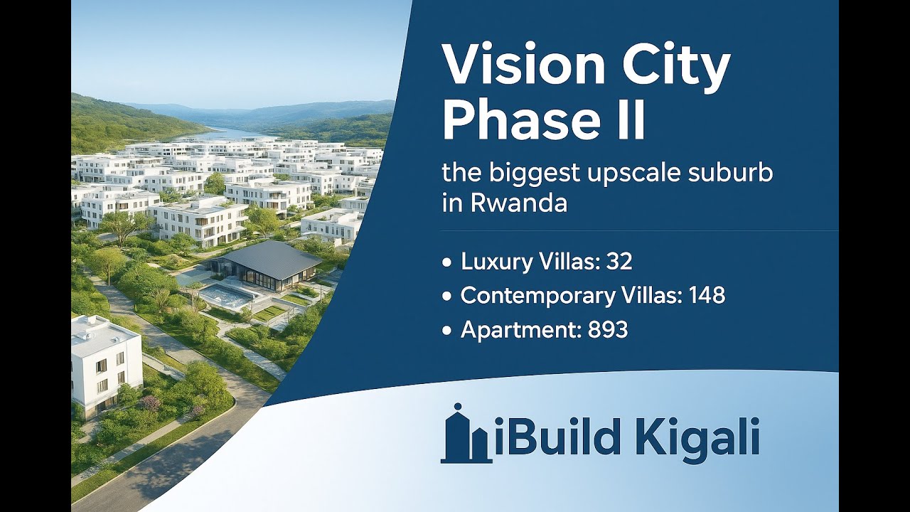 🚧🚨 Byose kuri Vision City Phase II Umushinga wa #1 RSSB & UDL w’imitutire igezweho uhenze mu Rwanda.