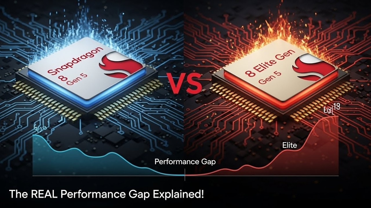 Snapdragon 8 Gen 5 vs 8 Elite Gen 5 &mdash; The REAL Performance Gap Explained!
