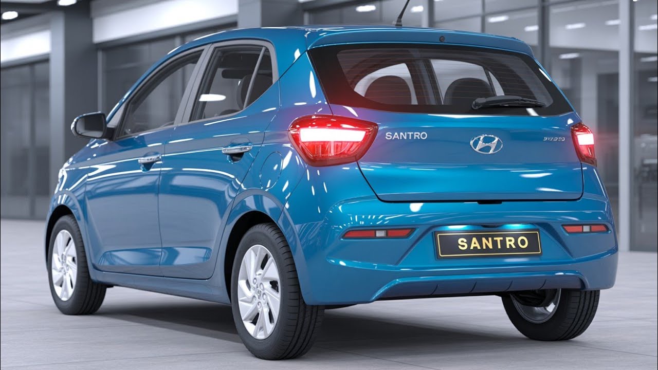 Новый индийский Hyundai Santro 2025 — король бюджета возвращается! 👑‎: