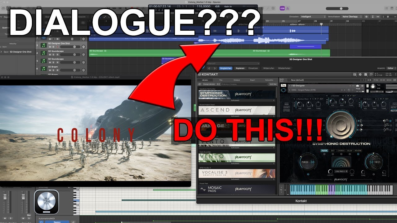 How to Score Dialogue (Film Scoring Tutorial)