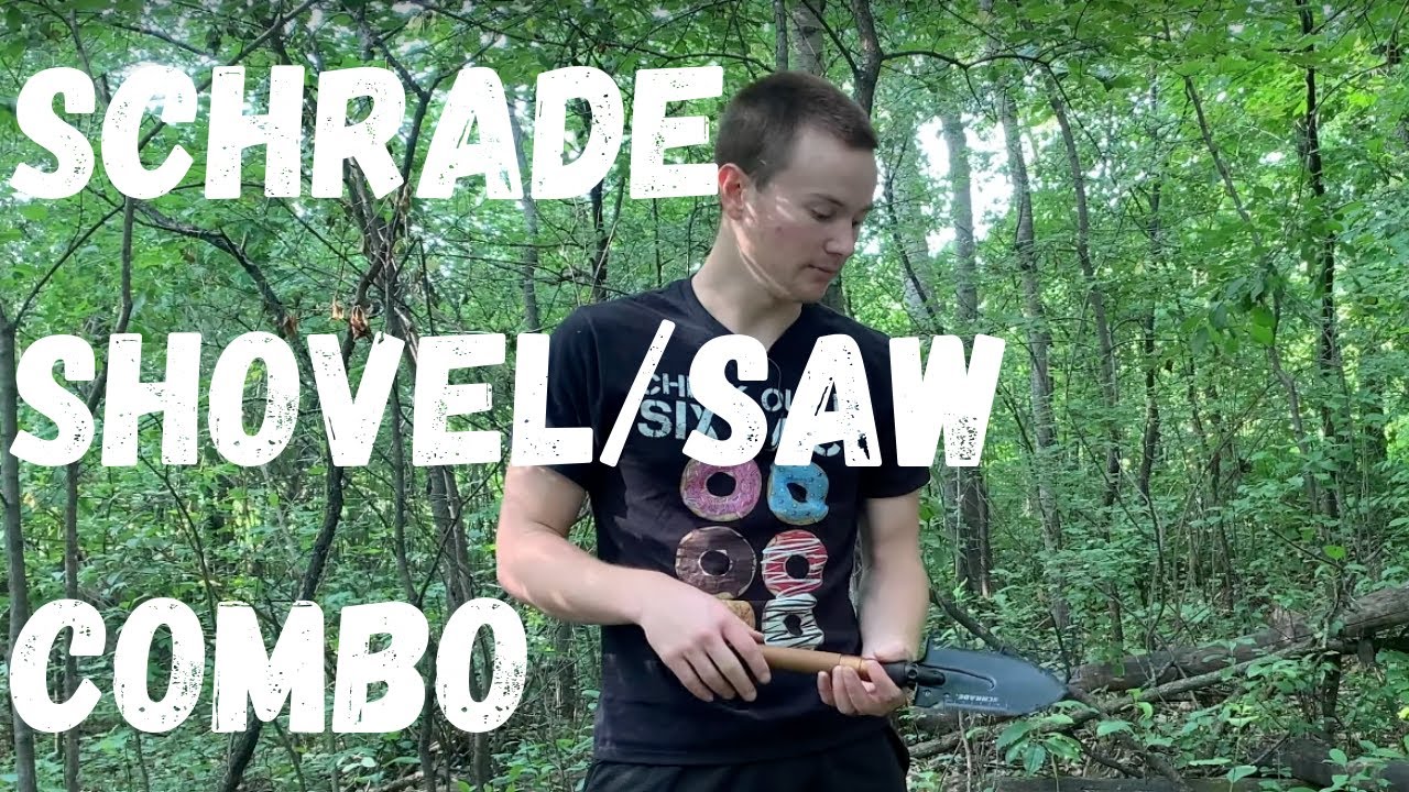 Schrade Shovel/Saw Combo: The All-In-1 Camping Tool