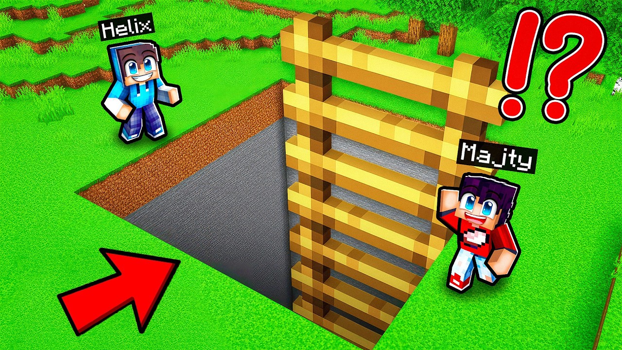 Majty vs Kevin Vyber si Správnou Díru v Minecraftu!
