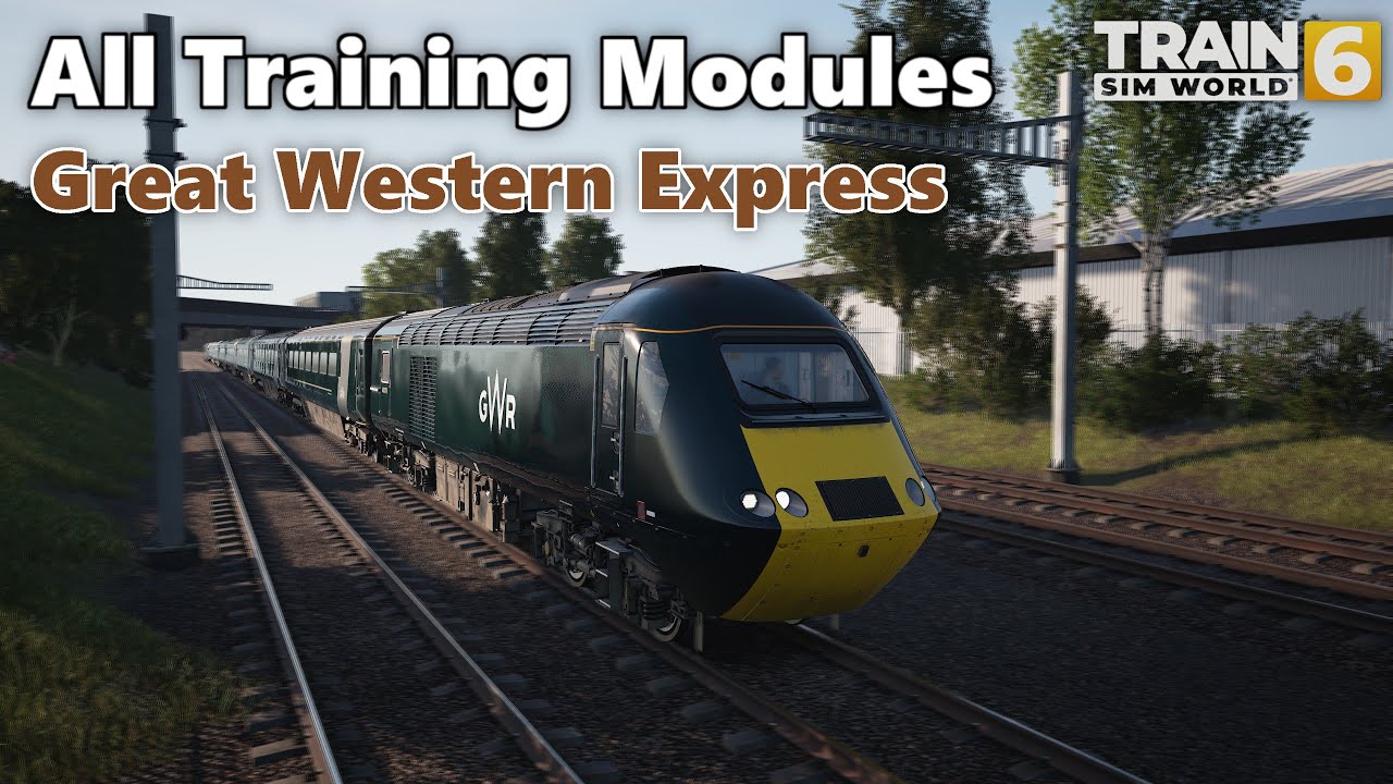 GWE Before Remaster - All Training Modules Gameplay ~ TSW6