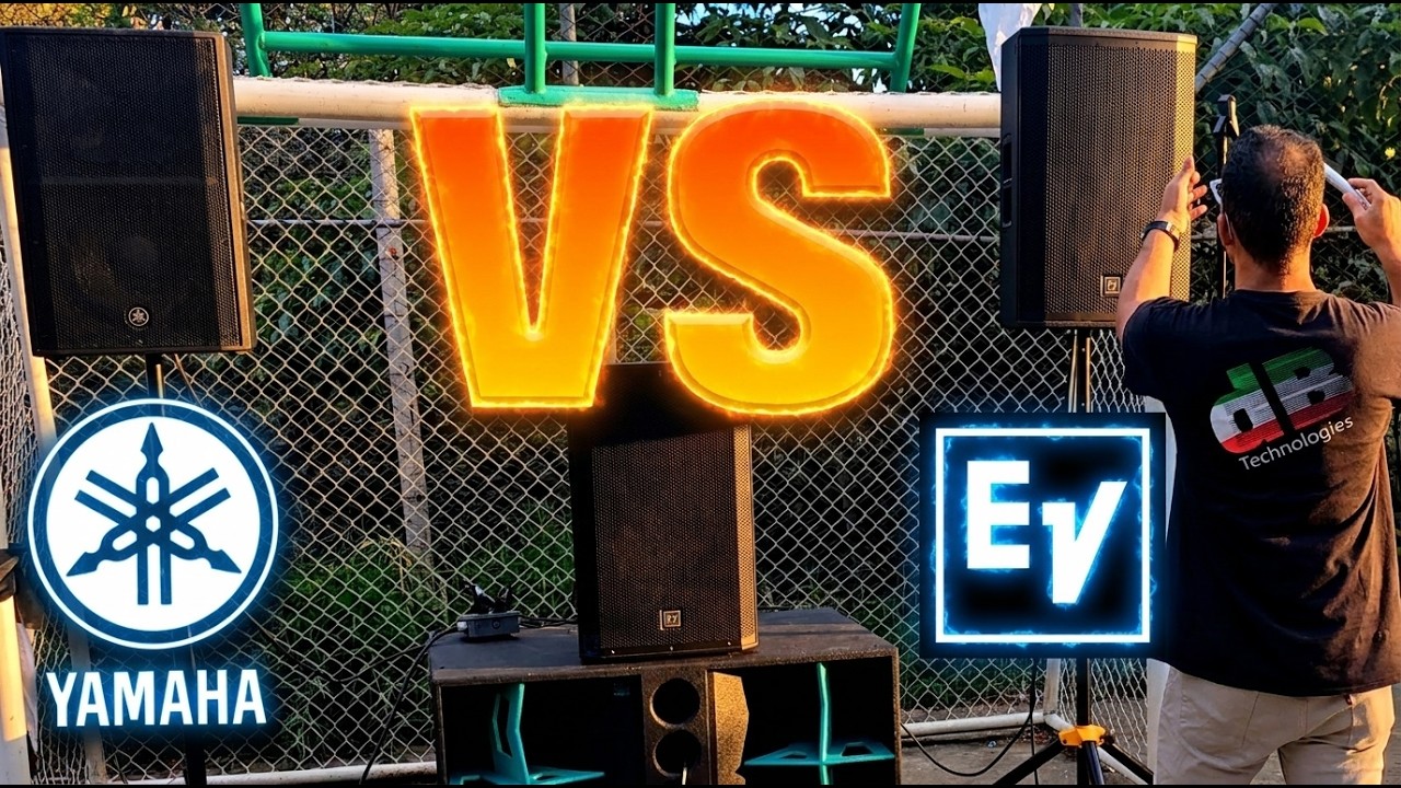 YAMAHA DZR VS EV ETX, CUAL SUENA MAS FUERTE?