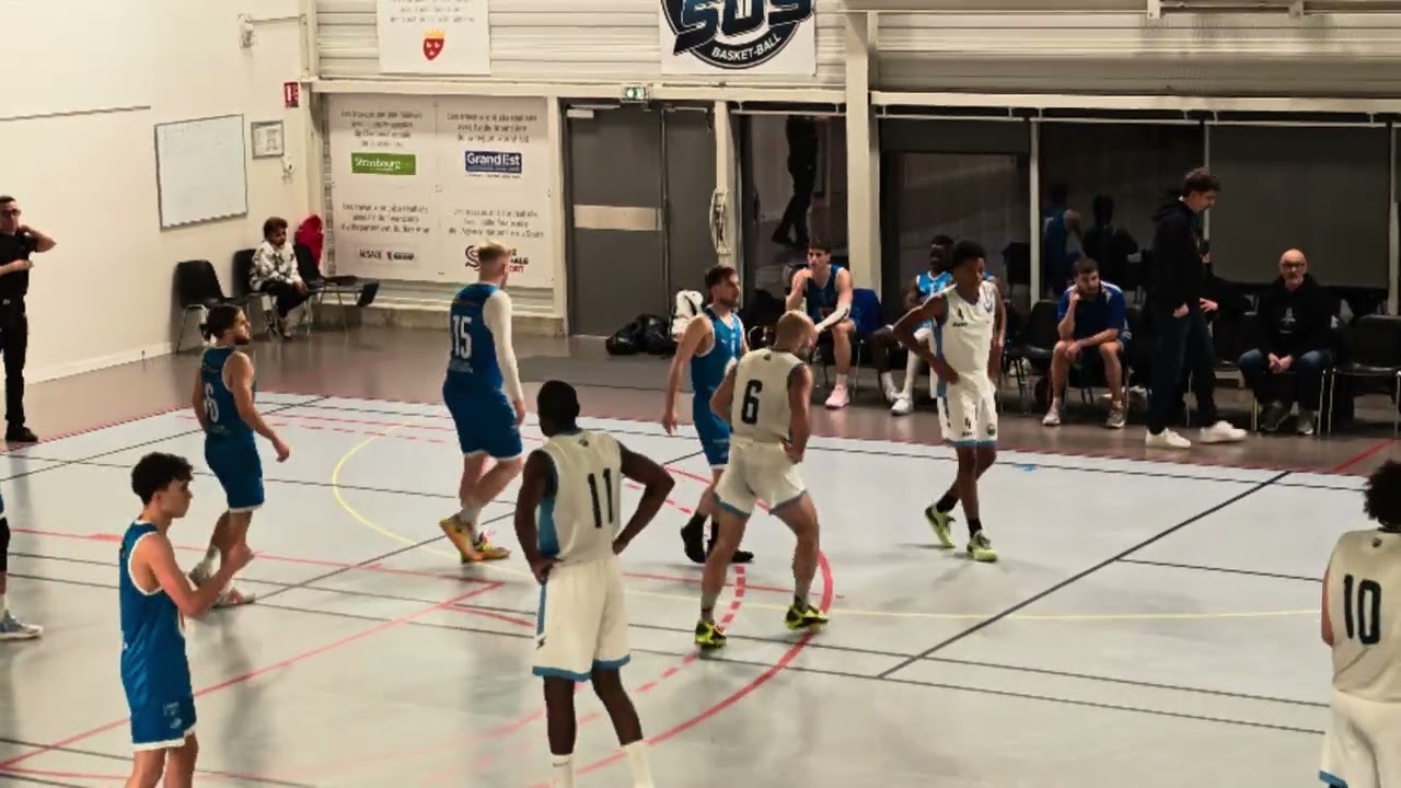 Basket PNM Grand-Est SU Schiltigheim Vs Holtzheim - J10 - 3ème QT