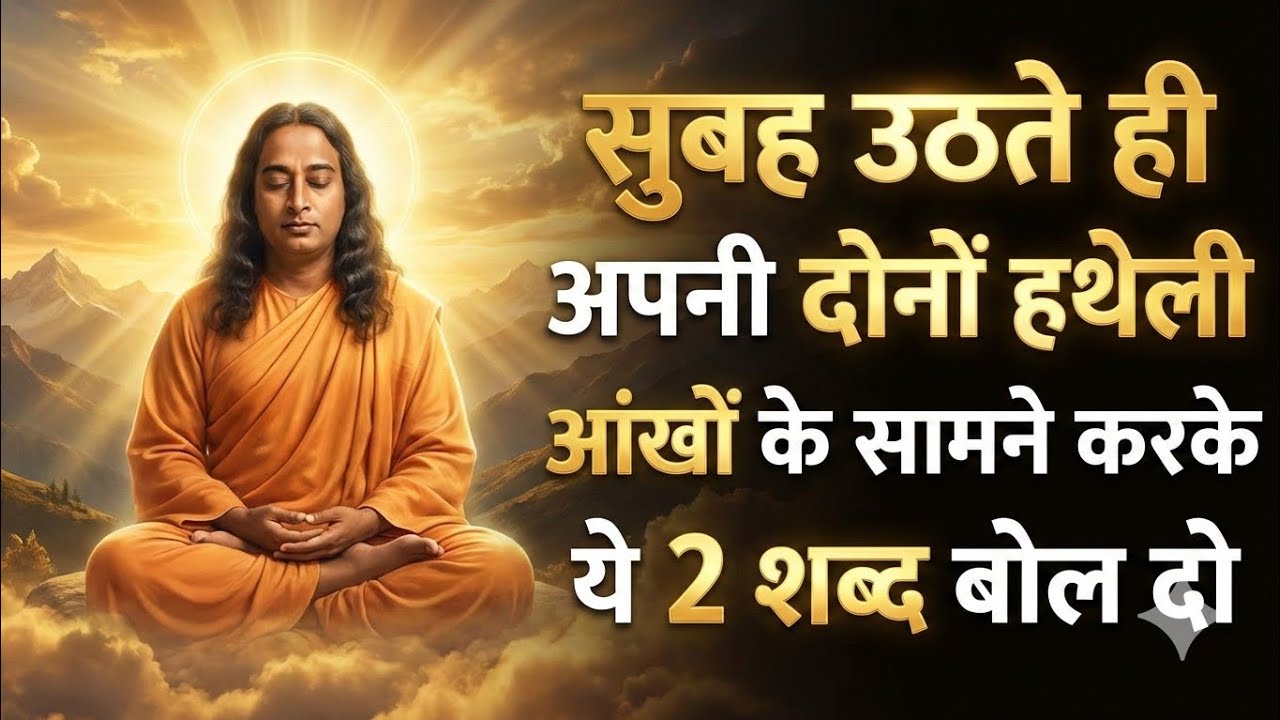 ऐसा करके देखो, जीवन बदल जायेगा | जो चाहोगे वही मिलेगा | Paramhansa Yogananda ji