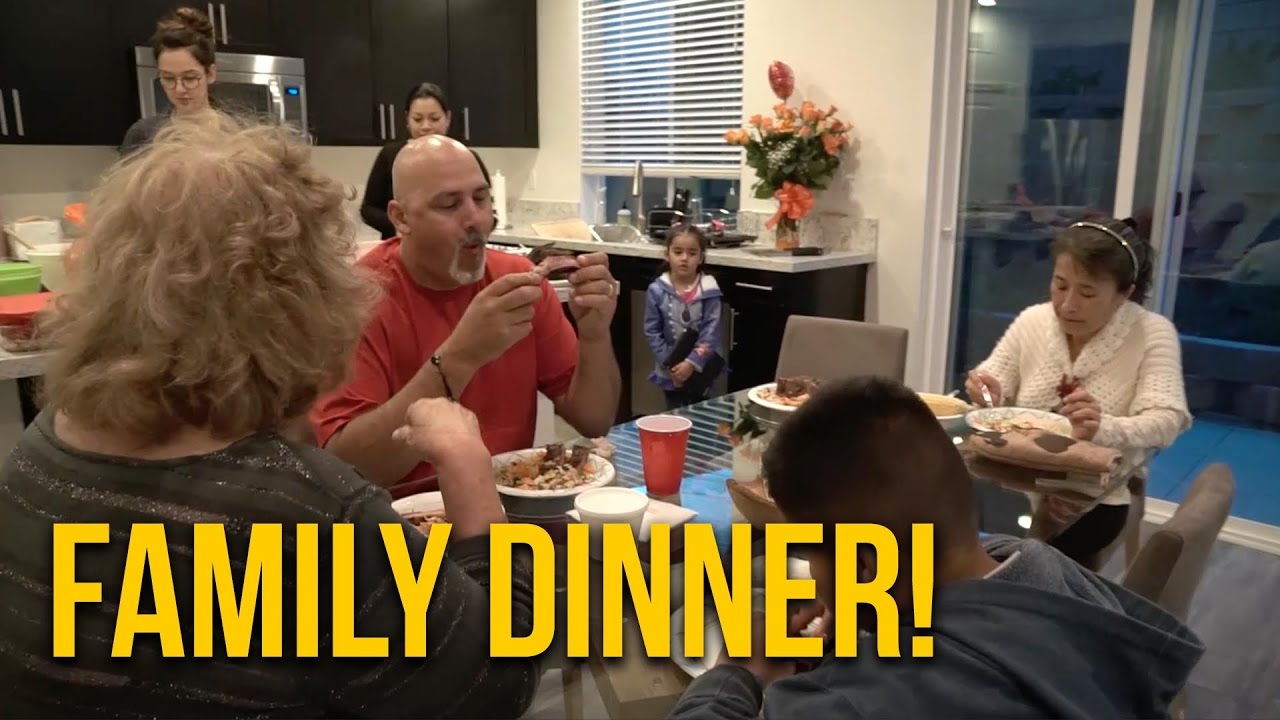 FIRST FEAST AT THE NEW HOUSE!