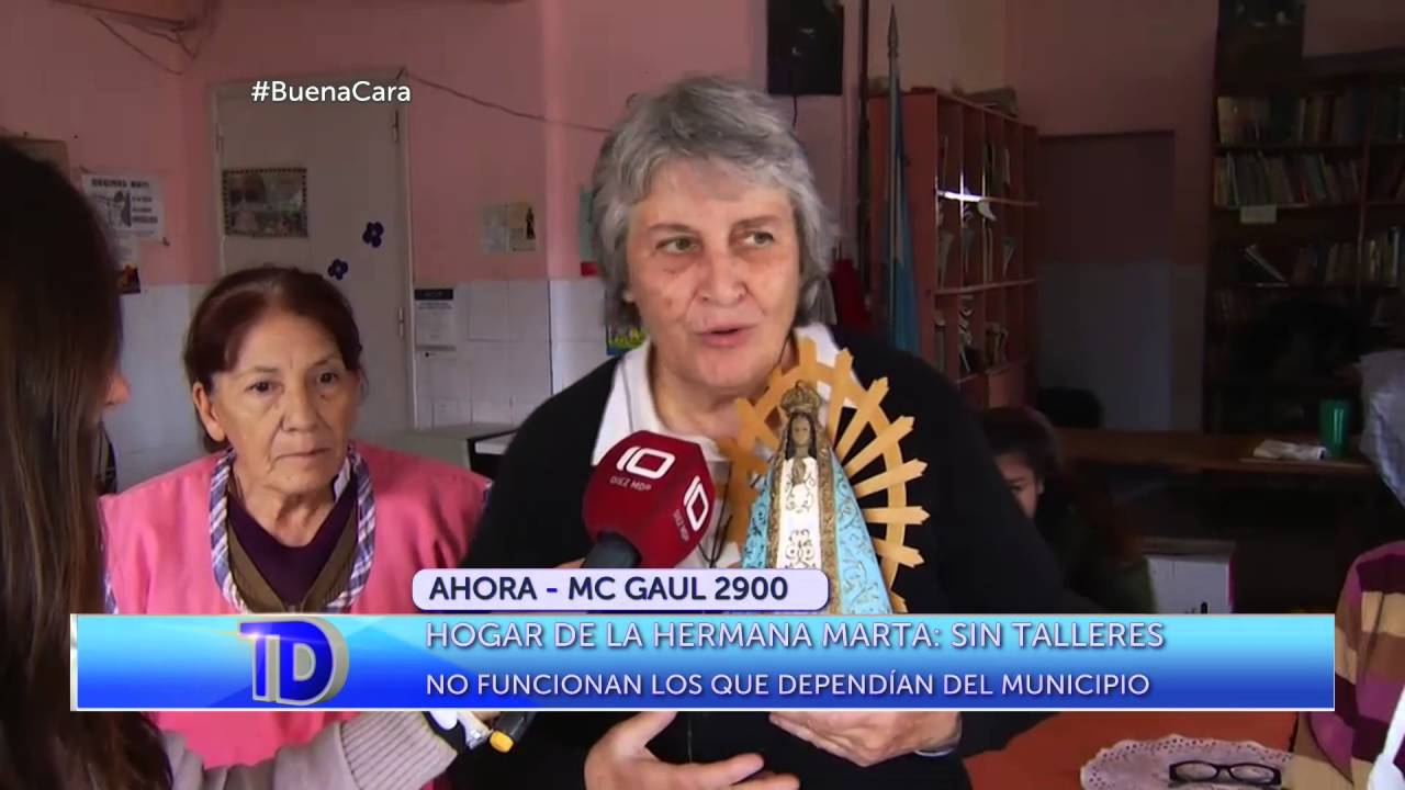 Canal Diez Mar del Plata | El Hogar de la Hermana Marta, sin talleres