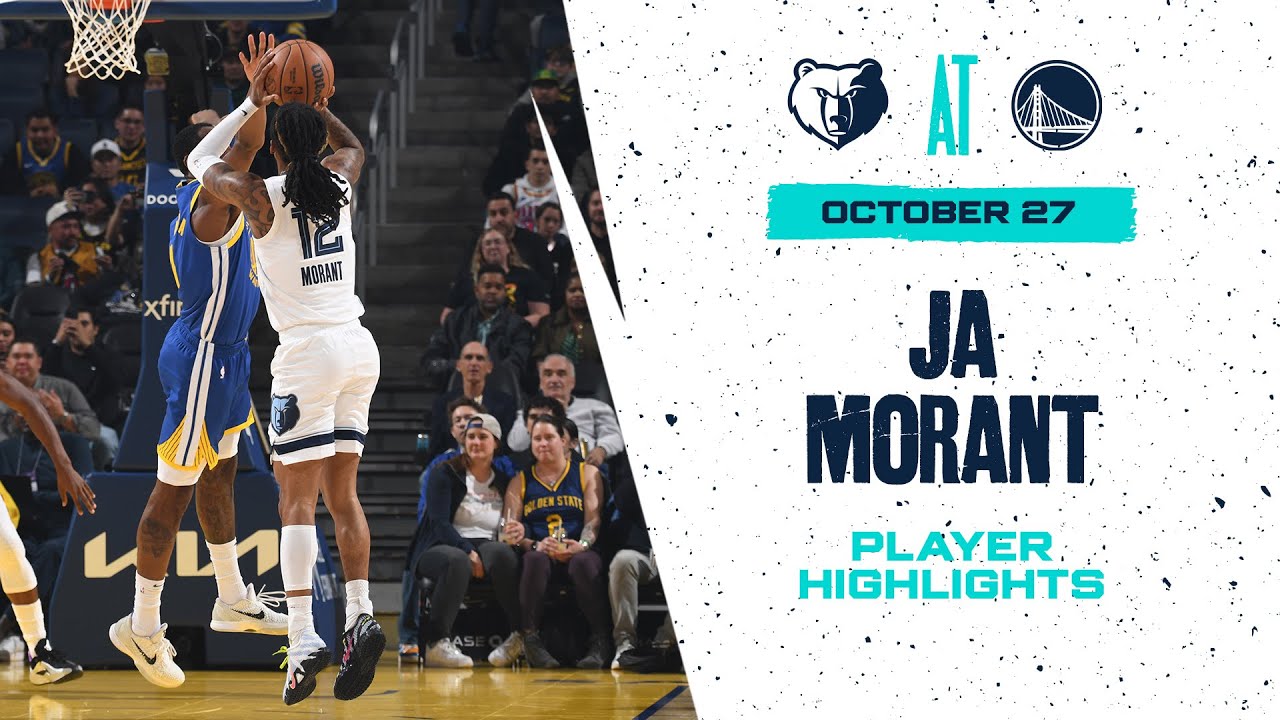 Ja Morant Highlights vs. Golden State Warriors