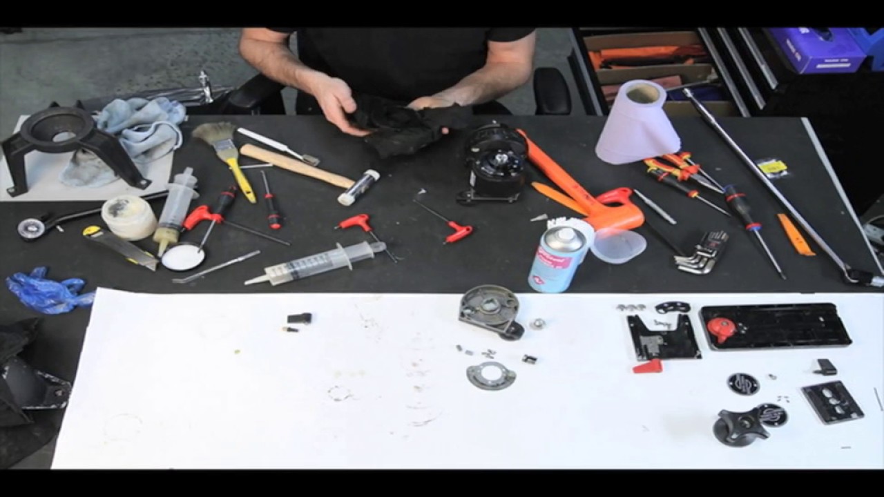 Sachtler head (putting it back together)