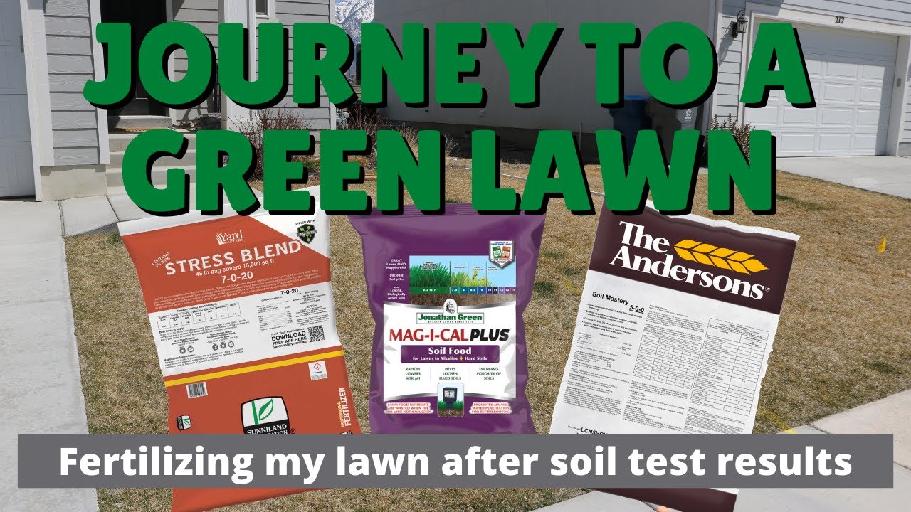 My Journey to a Greener Lawn - Fertilizing after my soil test results + results