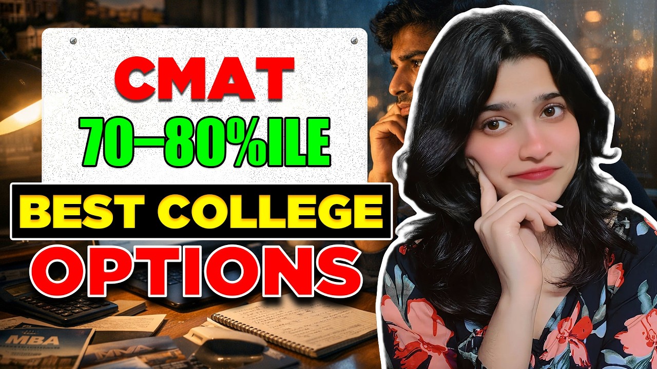 MBA Colleges at 70-80 percentile in CMAT 2026 | Top 5 mba college accept low cmat 🎯 |