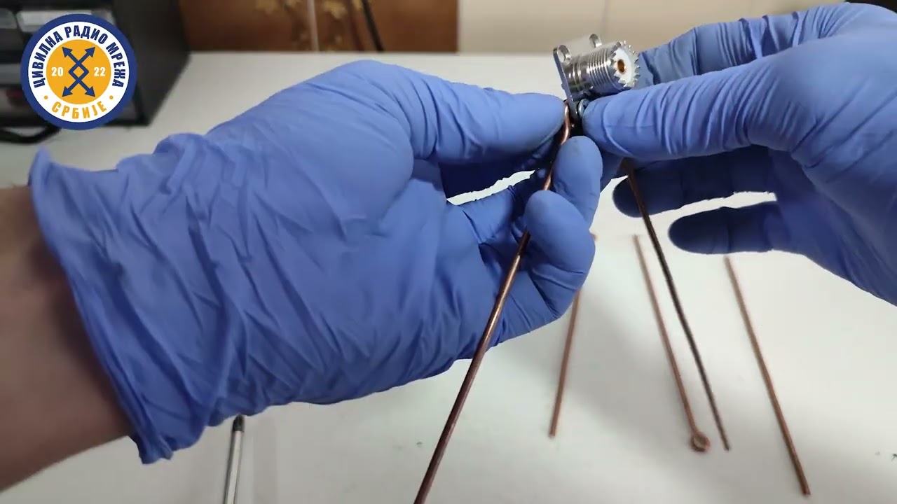 Kako napraviti GP antenu u kućnim uslovima - tutorijal