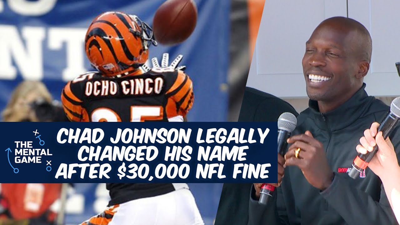 Chad Johnson Legally Changed His Name After $30,000 NFL Fine