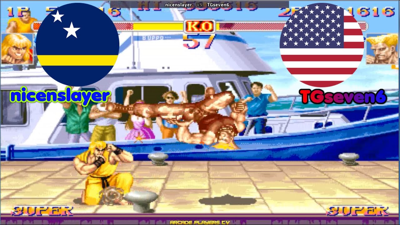 Super Street Fighter 2 Turbo ➤ nicenslayer (Cura&ccedil;ao) vs TGseven6 (Usa) スーパーストリートファイターII X