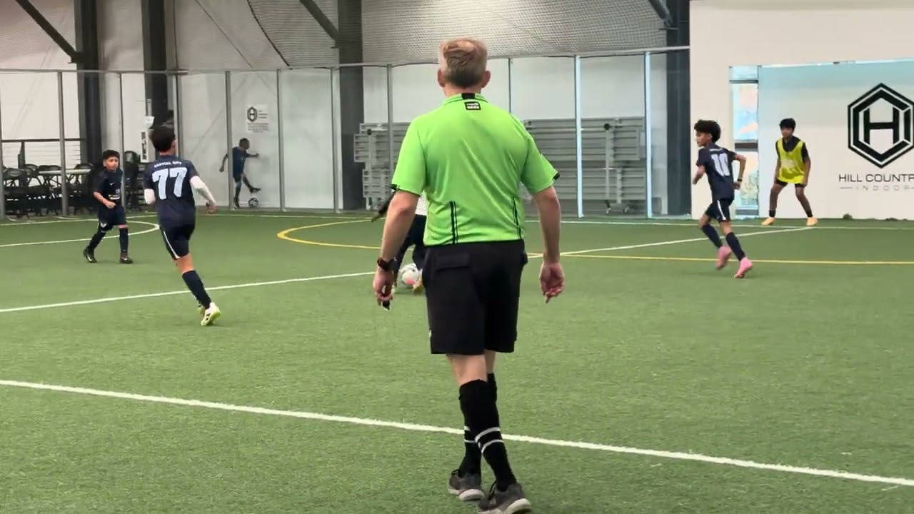 Jan 31 Futsal Game 1 first half