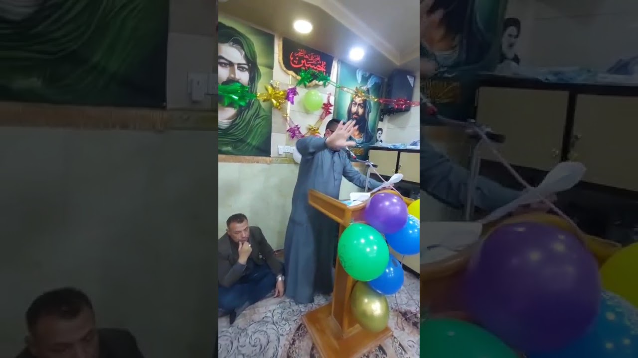 ١٨شعبان ١٤٤٧هجري الحاج ملا كاظم الربيعي حسينية الامام الرضا ع  ميسان حي الفاطميه 
