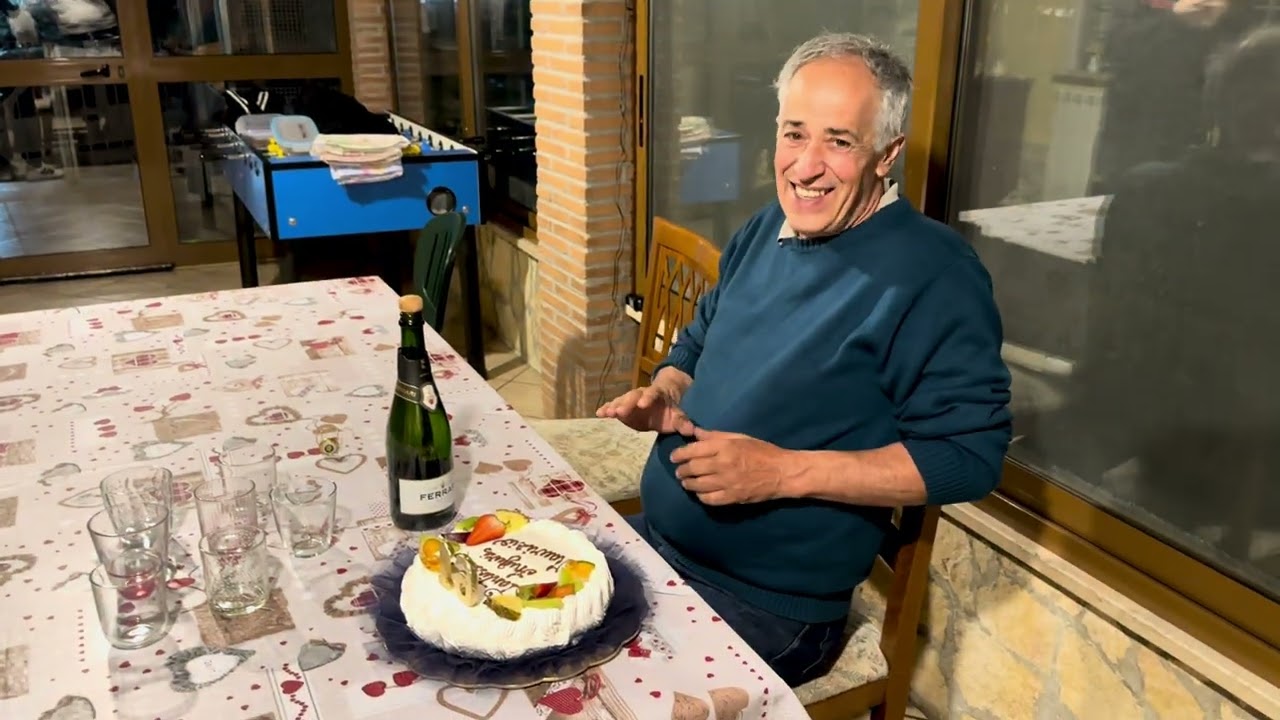 Compleanno di Maurizio🎂e ritorno di Marco dalla Puglia🚌