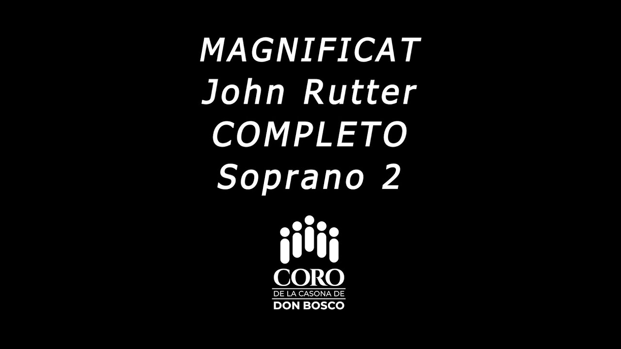 Rutter's Magnificat Complete - Soprano 2 - Bonus Track
