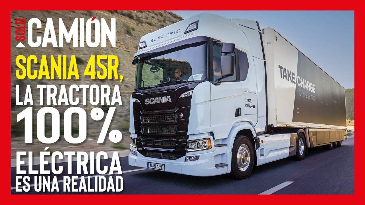 ⚡ Scania 45R, la TRACTORA 100% eléctrica es una REALIDAD ⚡