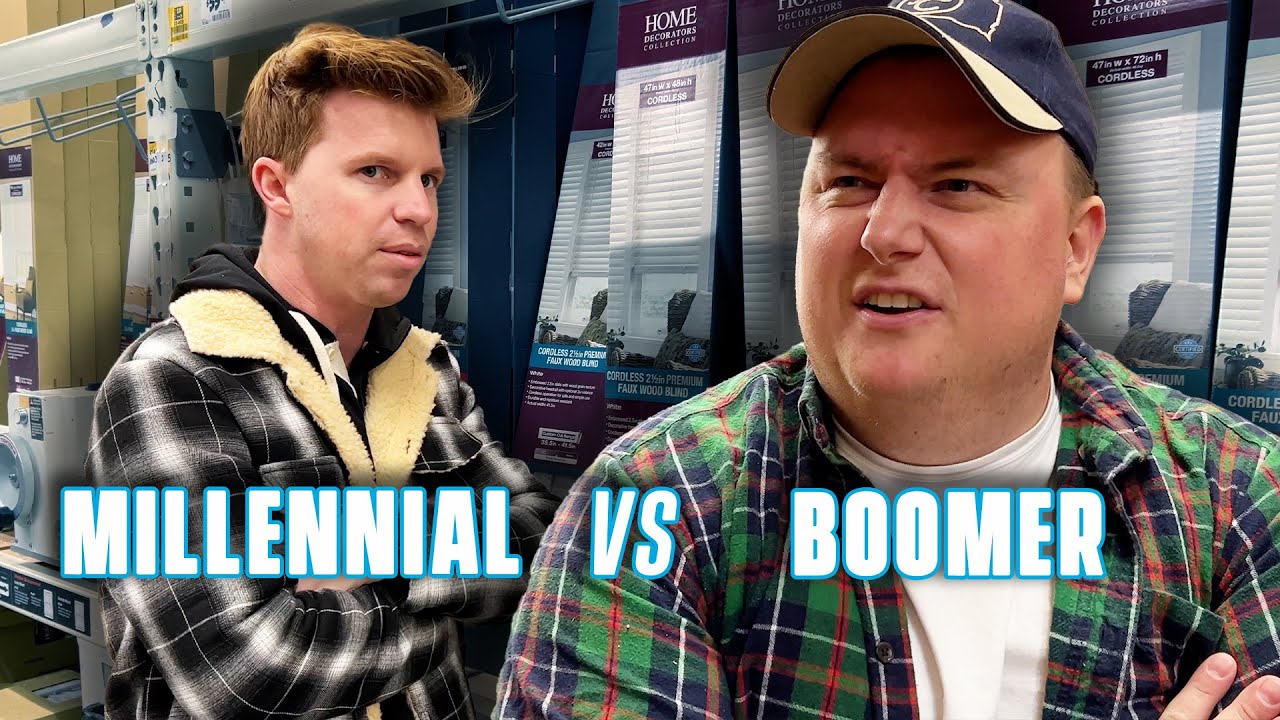 Millennials vs Boomers in Home Depot