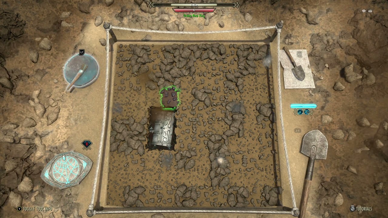 Advanced Excavation while Scrying in ESO